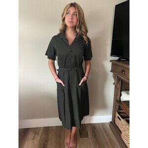 BNWT Deadstock 1950s Vintage Womens Rockabilly Polka Dot Dress sz 16